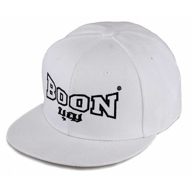 BCWH BOON Snapback Cap WHITE - BOON Sport